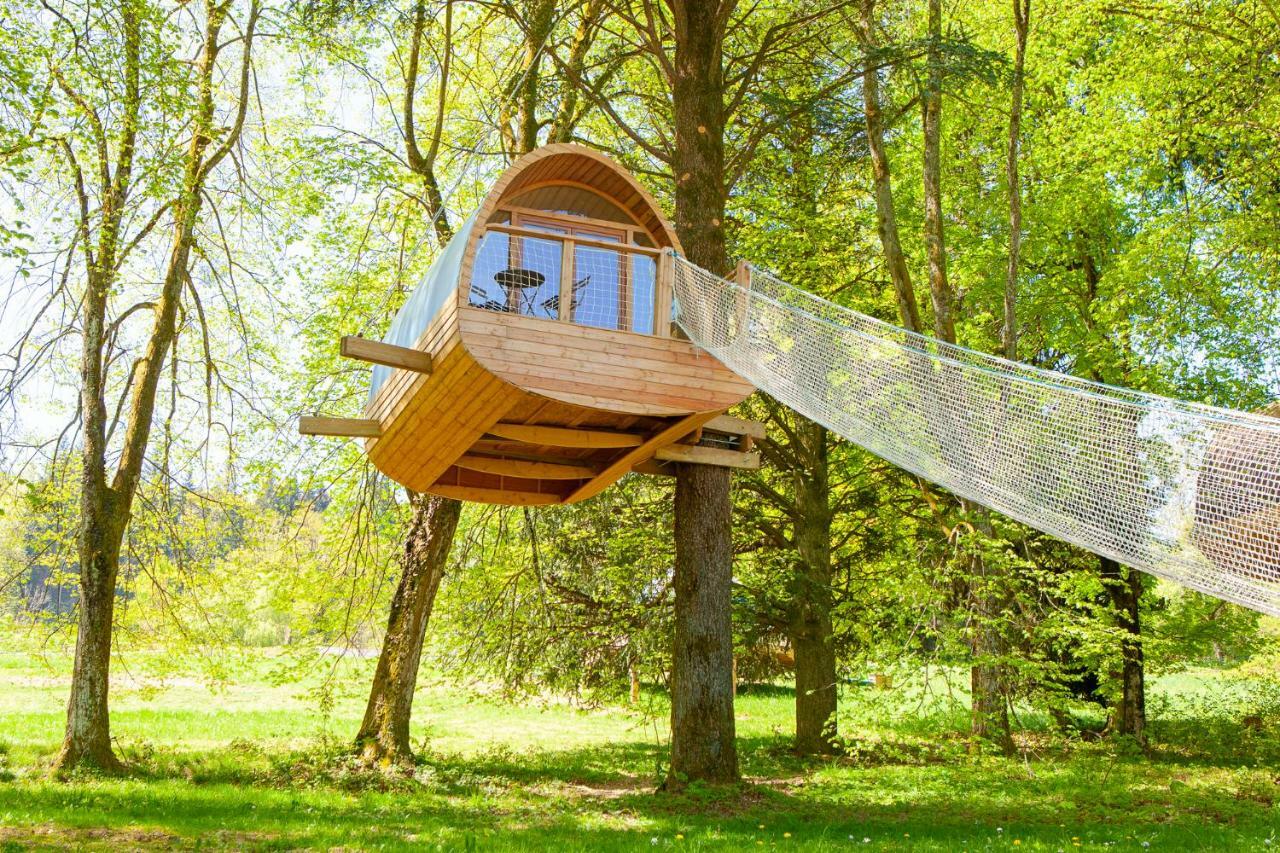 Monchateau Etoile, Hebergement Insolite Avec Spa Merlas Exterior foto